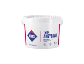 ATLAS TYNK AKRYLOWY Cienkowarstwowy tynk akrylowy