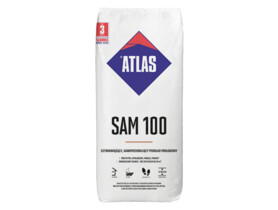  ATLAS SAM 100 szybkowiążący samopoziomujący podkład podłogowy (5-30 mm) 25KG